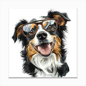 Australian Shepherd Dog 1 Canvas Print