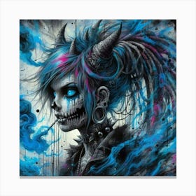 Demon Girl Canvas Print