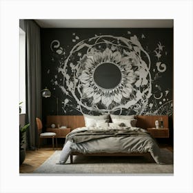 Sunflower Wall Art Canvas Print