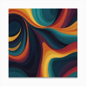 Abstract Abstract Painting 19 Canvas Print