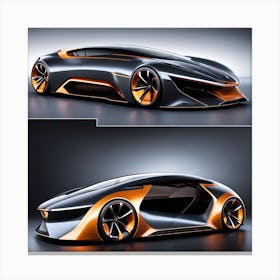 Concept Car Canvas Print