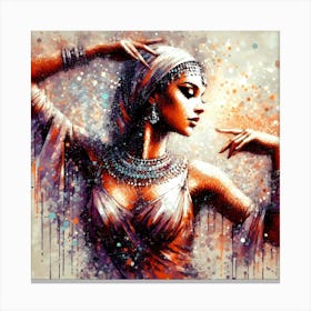 Portrait Artwork 69 Canvas Print