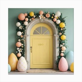 Easter Door 8 Canvas Print