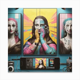 Mona Lisa 1 Canvas Print