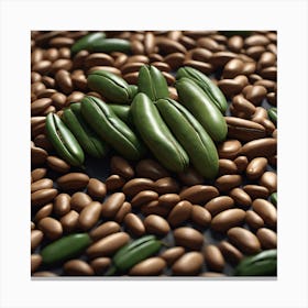 Green Peas 1 Canvas Print