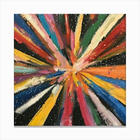 Burst Of Color Canvas Print