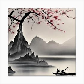 Asian Painting Canvas Print