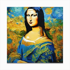 Mona Lisa mk Canvas Print