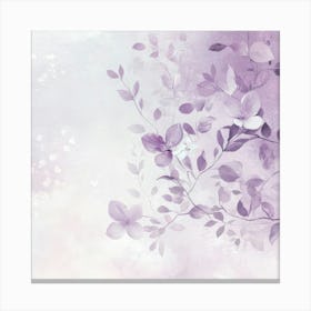 Lilac Background 2 Canvas Print