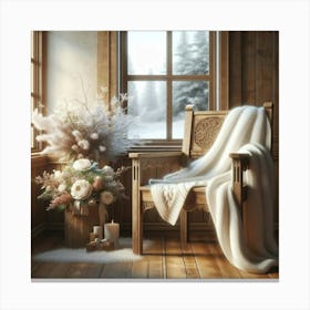 Winter Scene Canvas Print