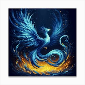 Phoenix Bird Canvas Print