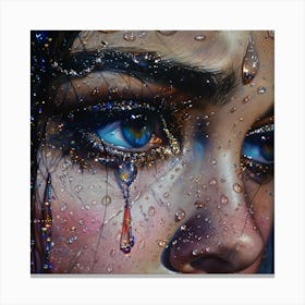 Wet Eyes 1 Canvas Print