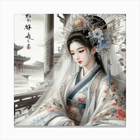 Chinese Empress 6 Canvas Print