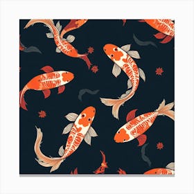 Koi Fish 107 Canvas Print