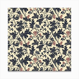 Lily Lane London Fabrics Floral Pattern 1 Canvas Print