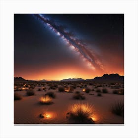 Milky Way 8 Canvas Print