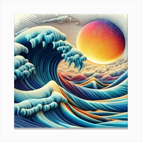 Great Wave Canvas Print