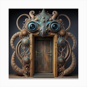 Door Of The Octopus 1 Canvas Print