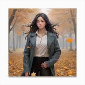 Autumn Leaves Canvas Print