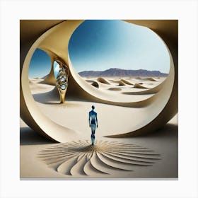 Sands Of Time 11 Canvas Print