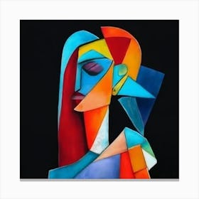 Abstract Woman Neeraj Canvas Print