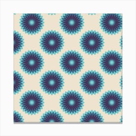 Colorful Retro Pattern 20 Canvas Print