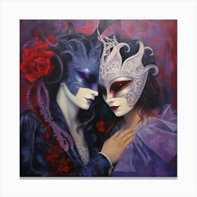 Carnival Of Venice Canvas Print