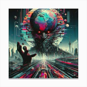 Sci-Fi Art Canvas Print