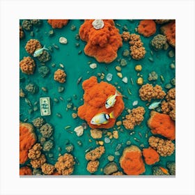 Underwater Coral Reef81 Canvas Print