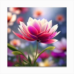 Lotus Flower 3 Canvas Print