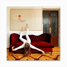 The Urban Yoga: Madrid 04 Canvas Print