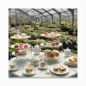 Afternoon Tea 1 Canvas Print