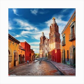 Mexico City Canvas Print