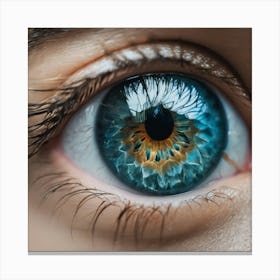 Blue Eye 3 Canvas Print