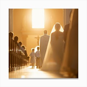 Wedding Ceremony Canvas Print