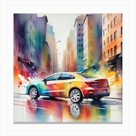 Car Art 85 Canvas Print