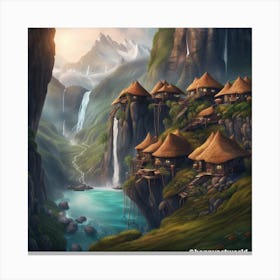 Cliffside Canvas Print