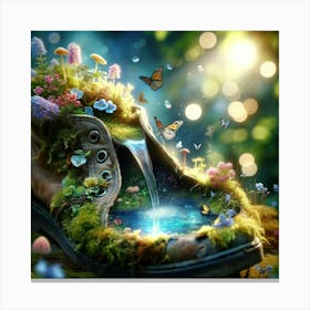 Fairy Garden Canvas Print