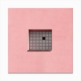 Missing Tooth Square Canvas Print