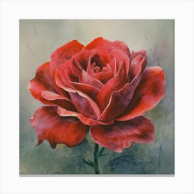 Red Rose 3 Canvas Print