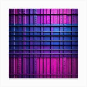 Purple And Blue Abstract Background Canvas Print