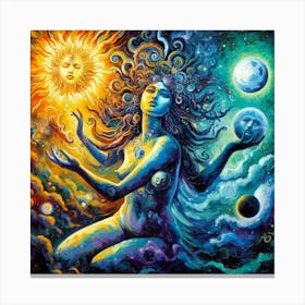 Sun Goddess Canvas Print