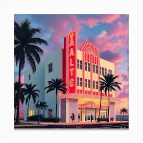 Xavier Theatre Canvas Print