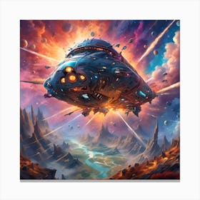 Conquering the Cosmos Canvas Print