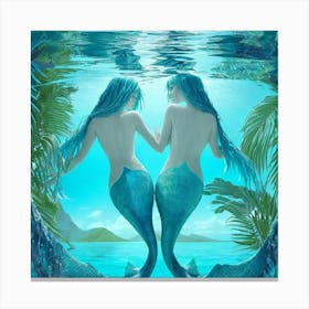 Mermaids Canvas Print