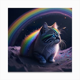 Cat Galaxy (131) Canvas Print