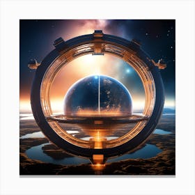 Space Station 86 Canvas Print