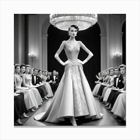 Fashion Show Canvas Print