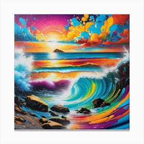 'Sunrise' 5 Canvas Print