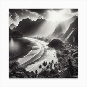 Black And White Photography 3 Canvas Print